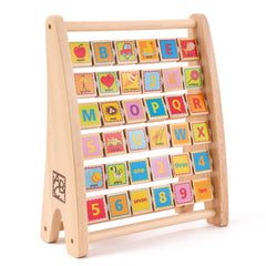 Hape Alphabet Abacus E1002 - Colorland Toys