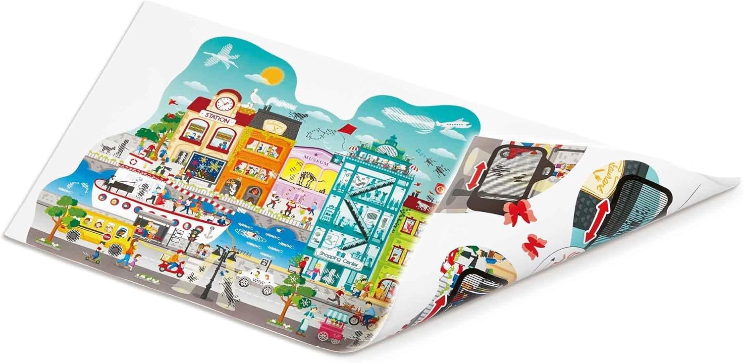 Hape Animated City Puzzle E1629 - Colorland Toys