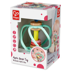 Hape Apple Grab Teether Baby Toy - Colorland Toys