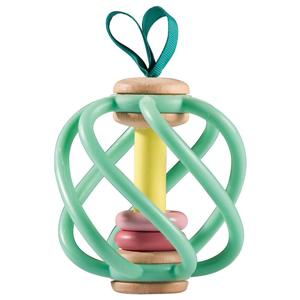 Hape Apple Grab Teether Baby Toy - Colorland Toys