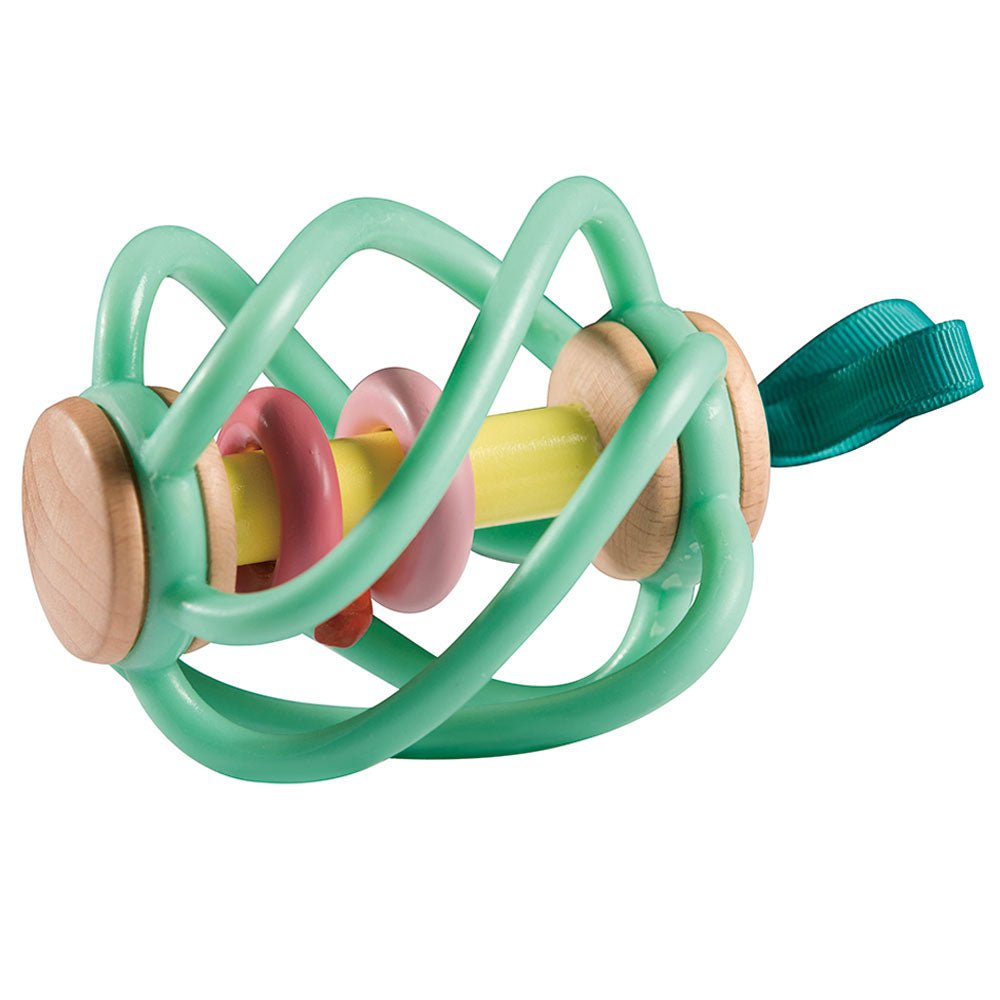 Hape Apple Grab Teether Baby Toy - Colorland Toys