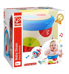 Hape Baby Drum E0333 - Colorland Toys