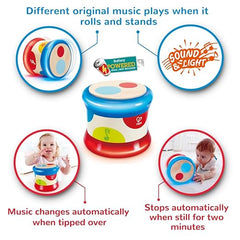 Hape Baby Drum E0333 - Colorland Toys