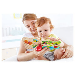 Hape Baby's Bug - Themed Educational Wooden Book - Colorland Toys