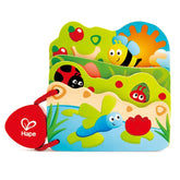 Hape Baby's Bug - Themed Educational Wooden Book - Colorland Toys