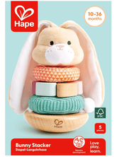 Hape Bunny Stacker E0107 - Colorland Toys