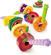 Hape Caterpillar Fruit Feast Set E1072 - Colorland Toys