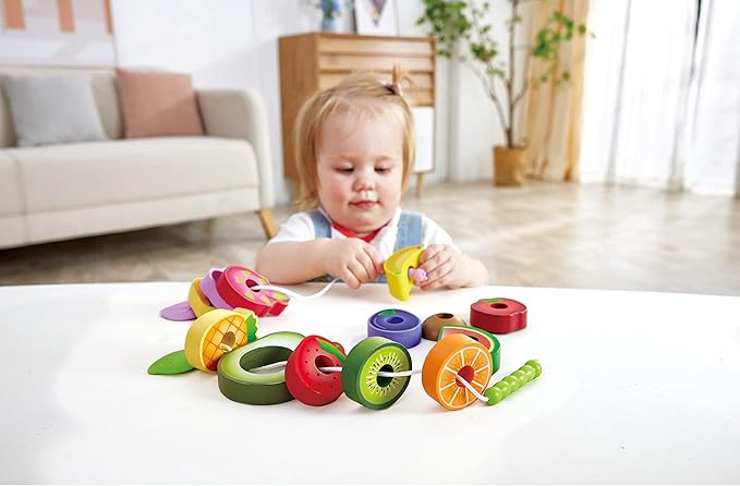 Hape Caterpillar Fruit Feast Set E1072 - Colorland Toys