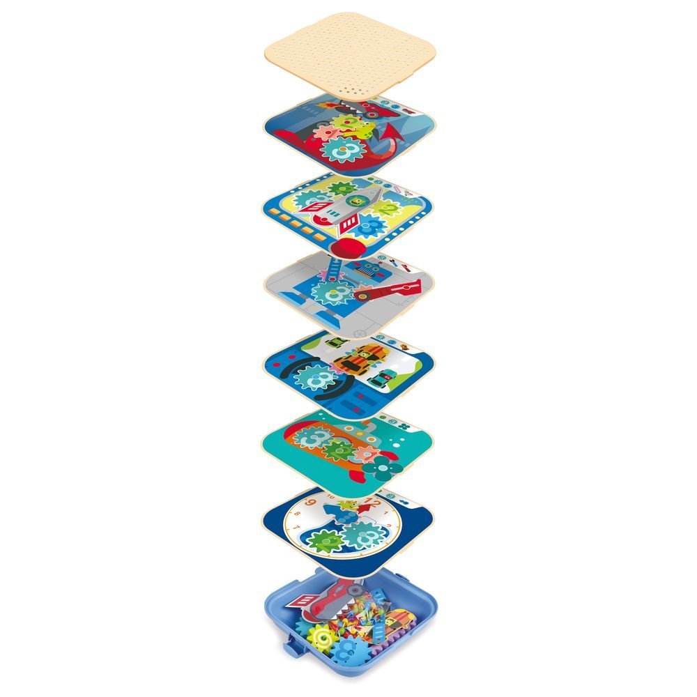 Hape Cogworks Experimental Educational Wooden Playset 115pcs - Colorland Toys