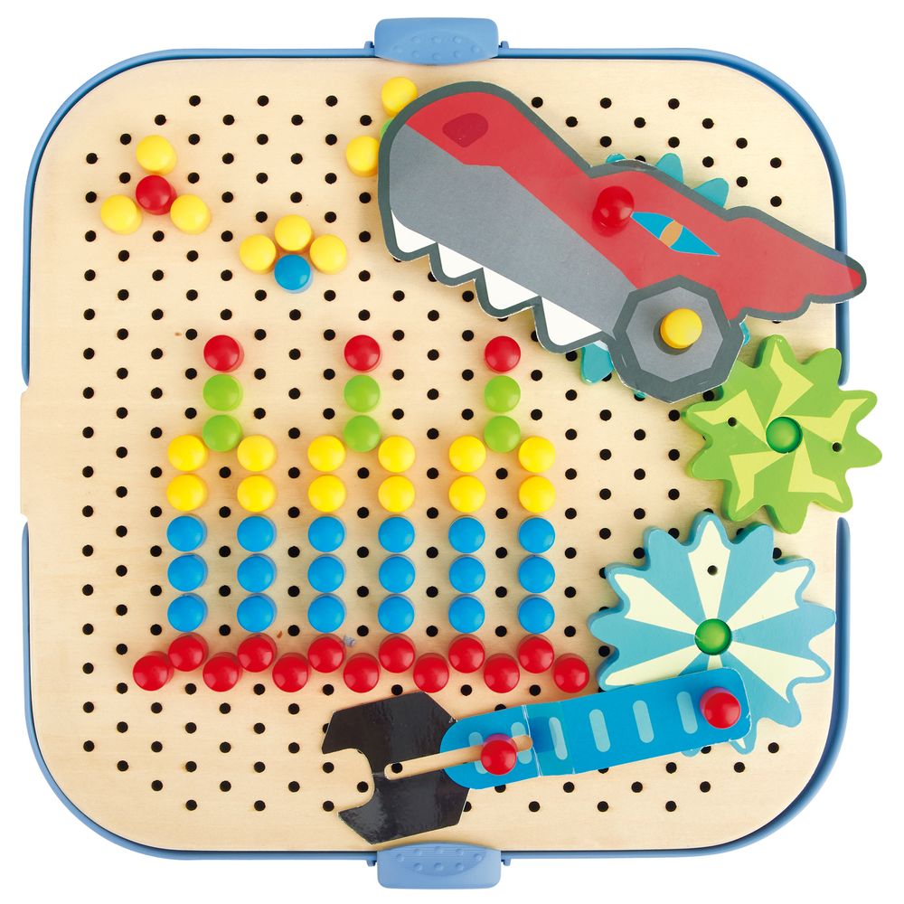 Hape Cogworks Experimental Educational Wooden Playset 115pcs - Colorland Toys