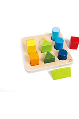 Hape Color and Shape Sorter – 9 Piece Educational Toy - Colorland Toys