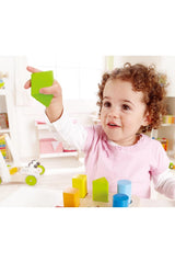 Hape Color and Shape Sorter – 9 Piece Educational Toy - Colorland Toys