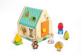 Hape Critter House Shape Sorter E0515 - Colorland Toys