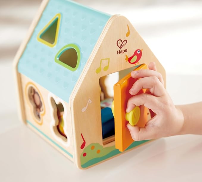 Hape Critter House Shape Sorter E0515 - Colorland Toys