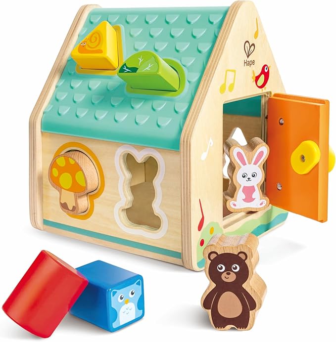 Hape Critter House Shape Sorter E0515 - Colorland Toys