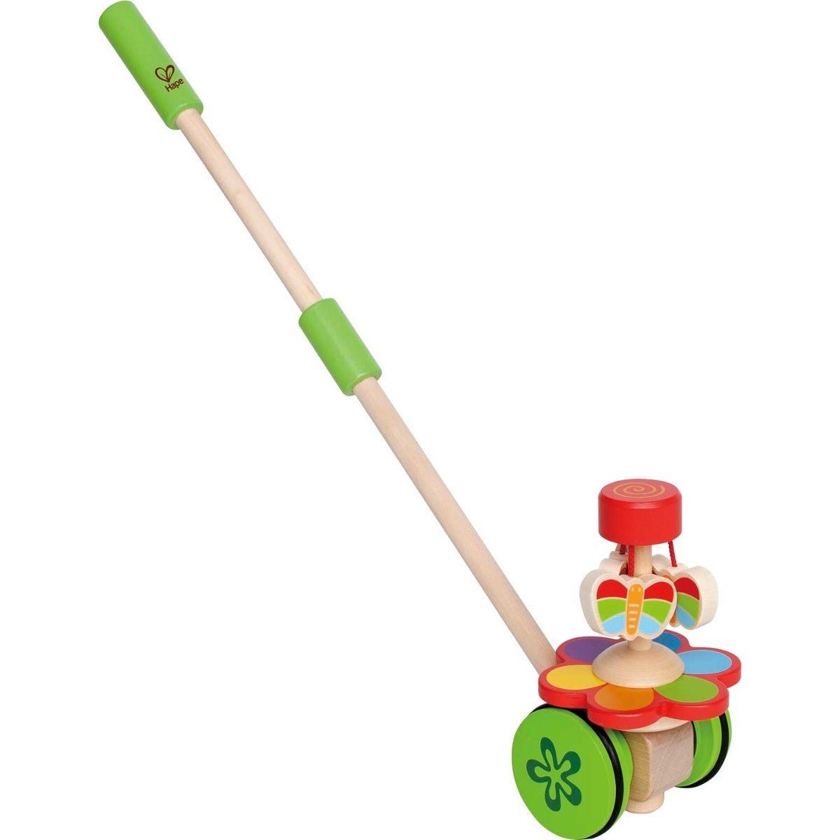 Hape Dancing Butterflies Push & Pull Toy E0341 - Colorland Toys