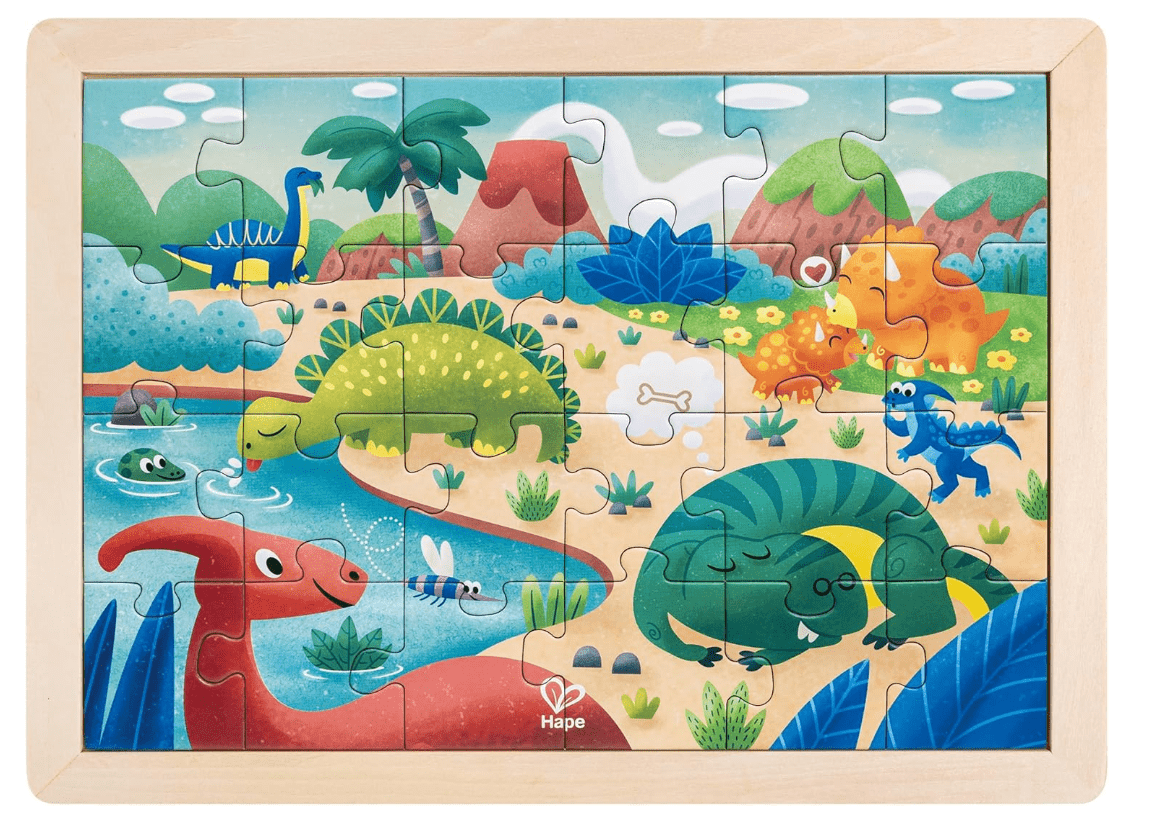 Hape Dino Puzzle E1641 - Colorland Toys