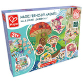 Hape DIY Magic Friends Art & Craft Set w/ Wooden Magnets - Colorland Toys