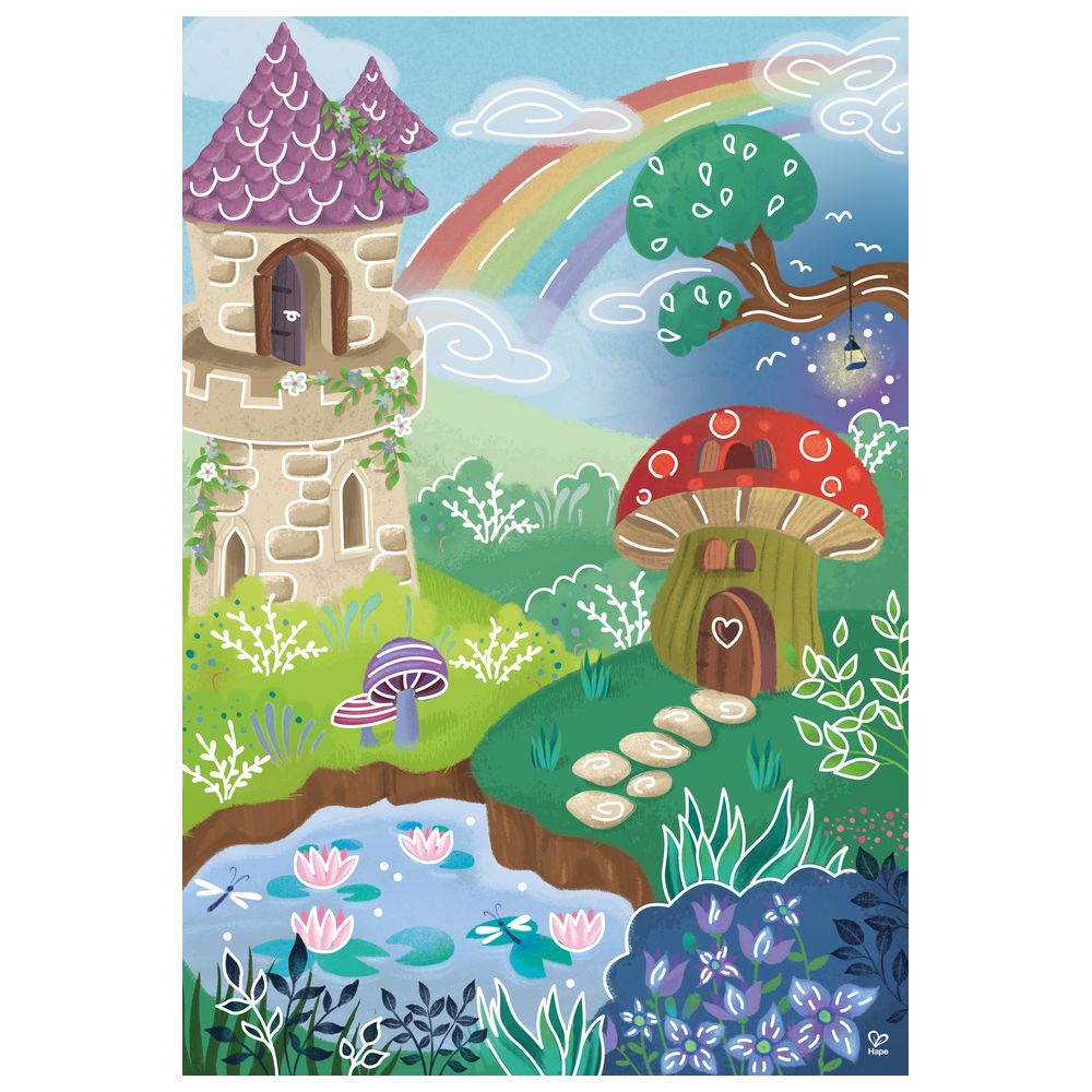 Hape DIY Magic Friends Art & Craft Set w/ Wooden Magnets - Colorland Toys