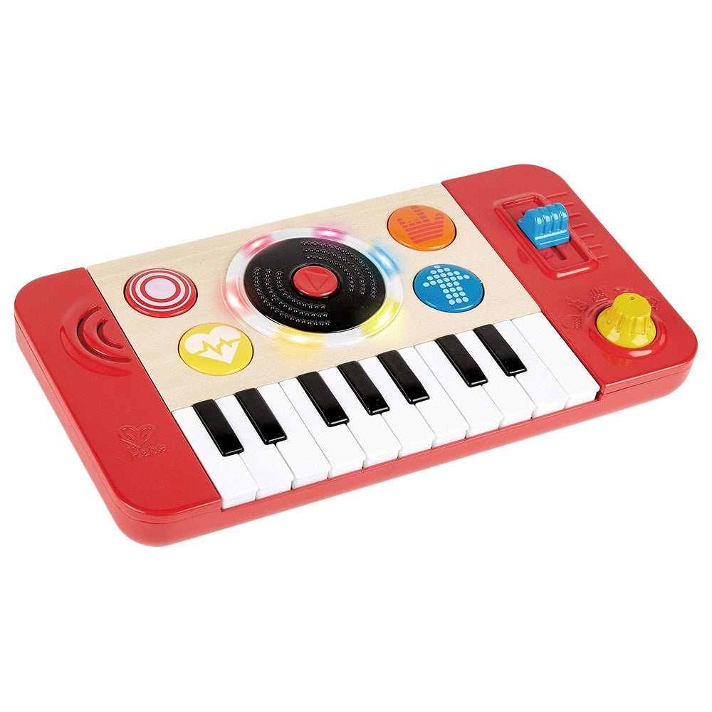 Hape DJ Mix & Spin Studio With Light and Sound Playset - Colorland Toys