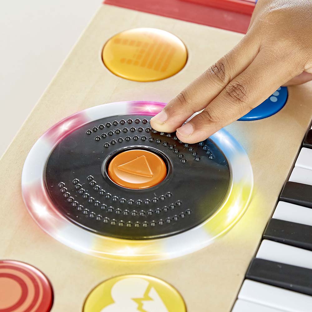 Hape DJ Mix & Spin Studio With Light and Sound Playset - Colorland Toys