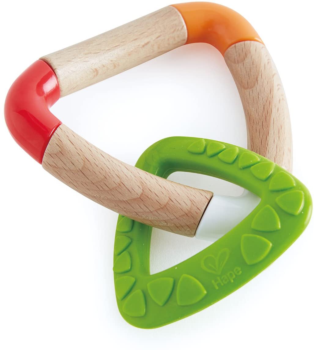 Hape Double Triangle Teether - Colorland Toys