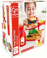 Hape Fast Food Set E3160 - Colorland Toys