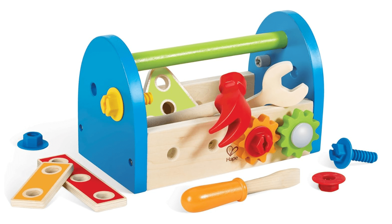 Hape Fix - It Tool Box E3001 - Colorland Toys