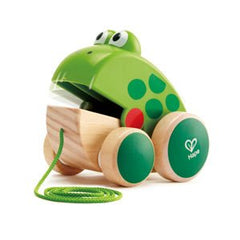 Hape Frog - Themed Push & Pull Along Toy - Colorland Toys