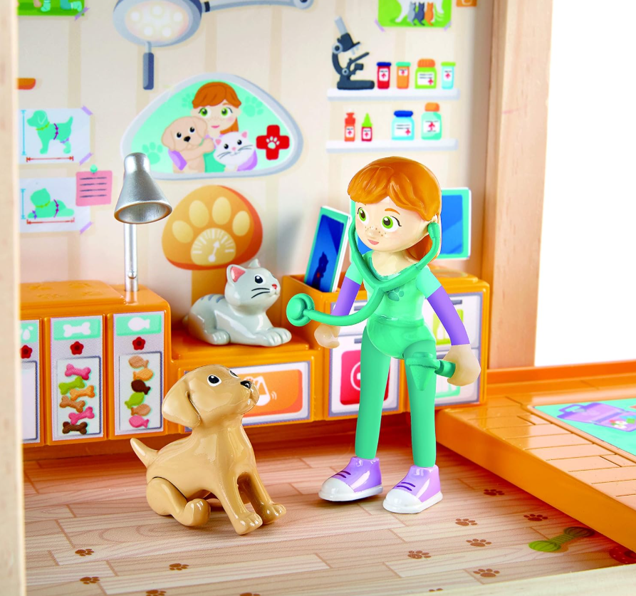 Hape Furry Friend Vet Set E3408 - Colorland Toys