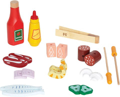 Hape Gourmet Grill with Food E3127 - Colorland Toys