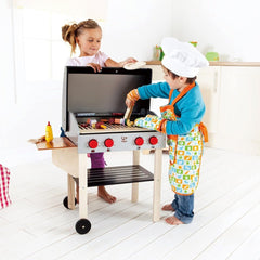 Hape Gourmet Grill with Food E3127 - Colorland Toys