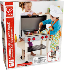 Hape Gourmet Grill (with food) Kitchen Playset - E3127 - Colorland Toys