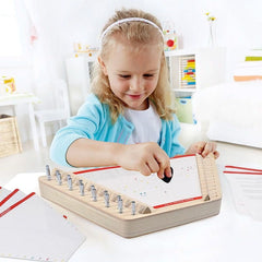 Hape - Happy Harp Kid's Wooden Musical Instrument - Colorland Toys