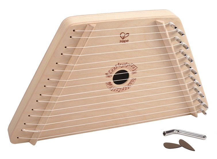 Hape - Happy Harp Kid's Wooden Musical Instrument - Colorland Toys