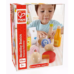 Hape Healthy Basics Kitchen & Food Playset - 10pcs - Colorland Toys