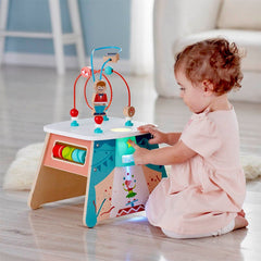 Hape Light - Up Circus Educational Activity Cube Playset - Colorland Toys