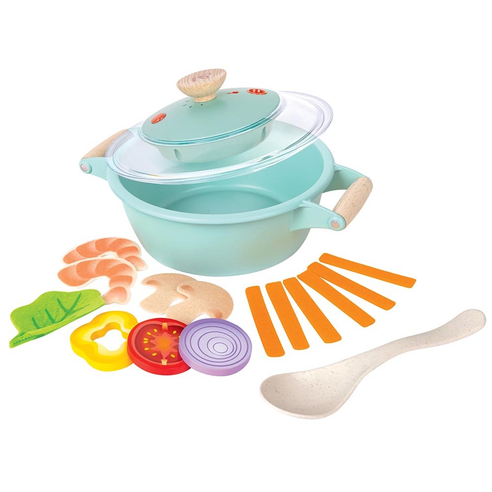 Hape Little Chef Cooking & Steam Toy Kitchen Playset - Colorland Toys