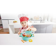 Hape Little Chef Cooking & Steam Toy Kitchen Playset - Colorland Toys