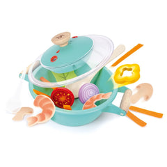Hape Little Chef Cooking & Steam Toy Kitchen Playset - Colorland Toys
