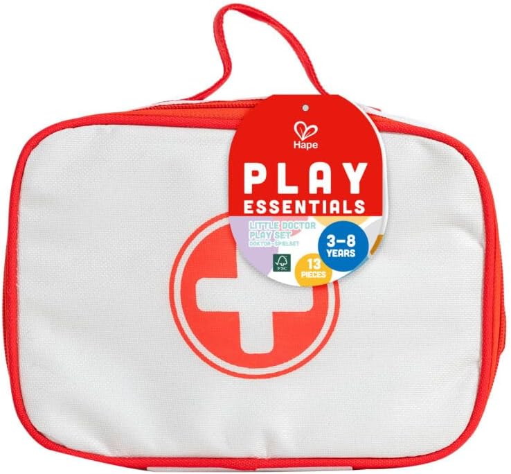 Hape Little Doctor Play Set E3053 - Colorland Toys