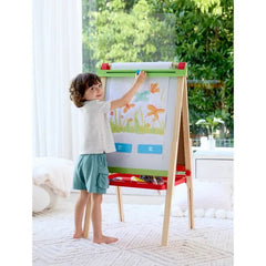 Hape Magnetic All-in-1 Double Sided Standing Easel - Colorland Toys