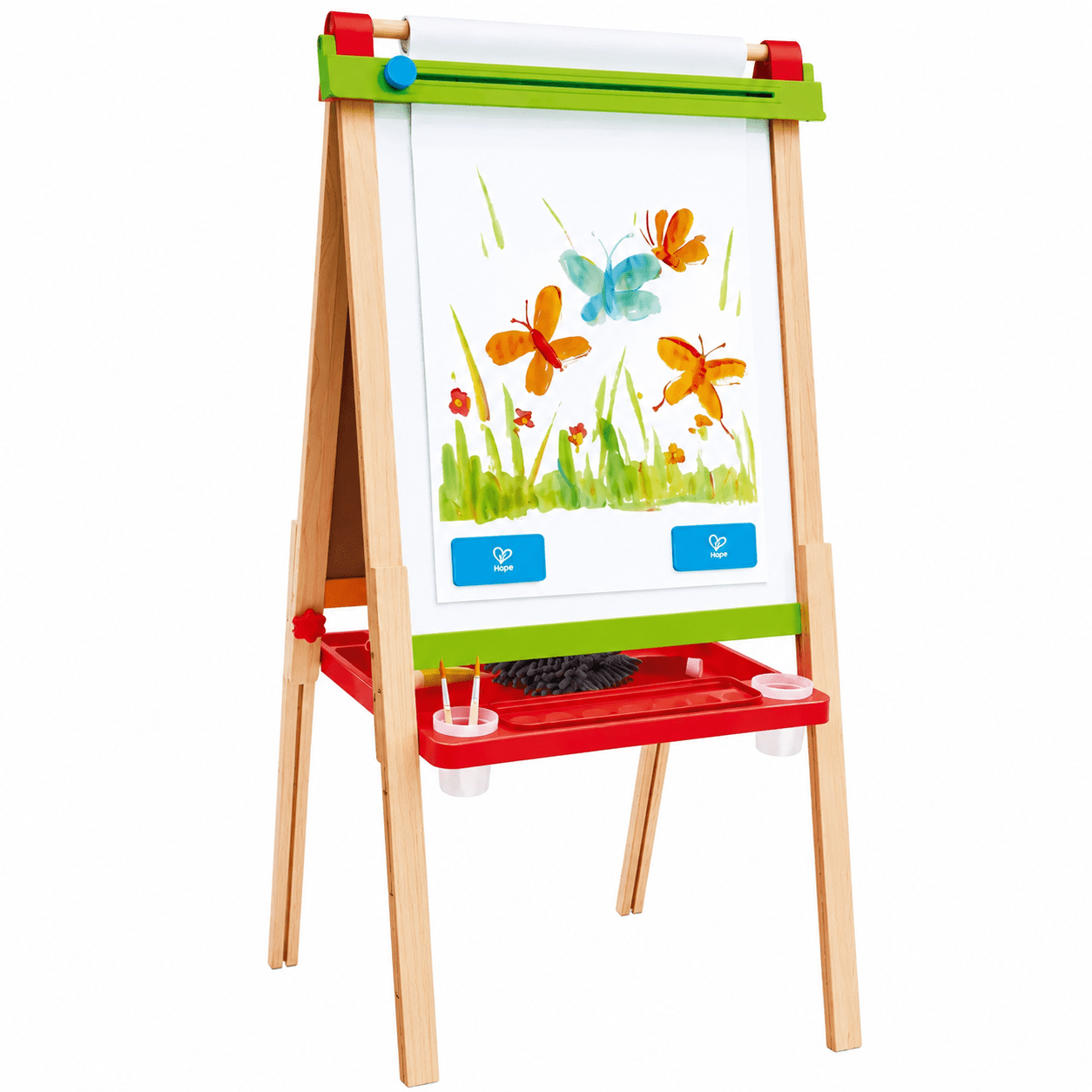 Hape Magnetic All-in-1 Double Sided Standing Easel E2016 - Colorland Toys