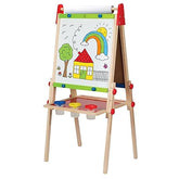 Hape Magnetic All - in - 1 Easel E1010 - Colorland Toys