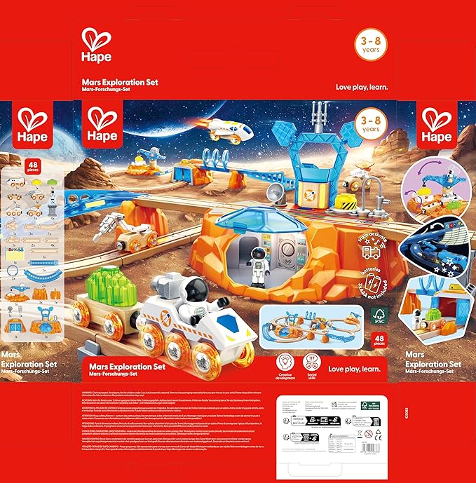 Hape Mars Exploration Set E3799 - Colorland Toys
