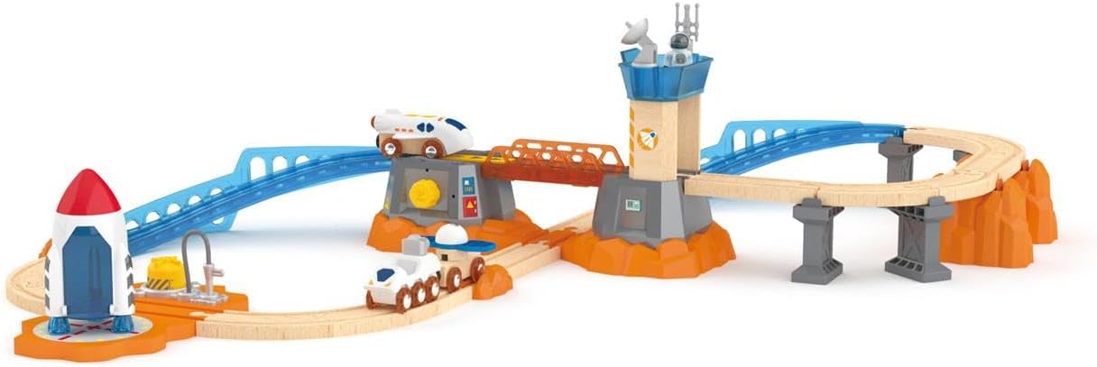 Hape Mars Mission Launch Set E3798 - Colorland Toys