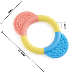Hape Multi - Textured Teether Ring - Colorland Toys