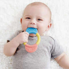 Hape Multi - Textured Teether Ring - Colorland Toys