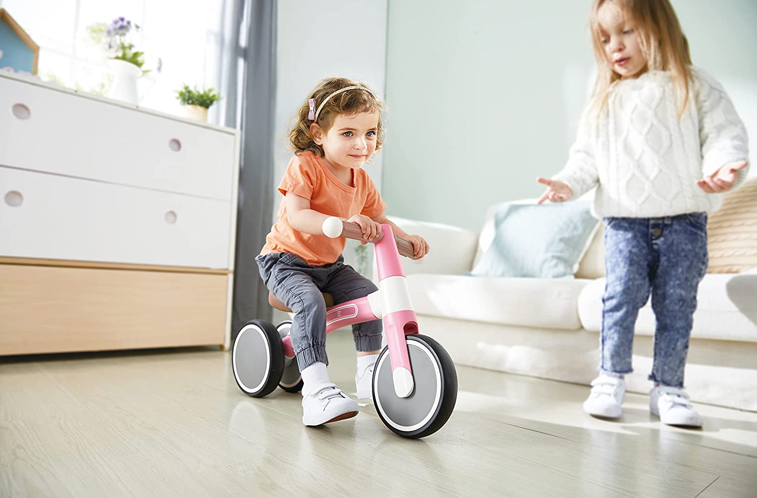 Hape My First Balance Bike Vespa Pink E0105 - Colorland Toys
