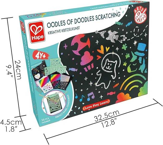 Hape Oodles of Doodles Scratching E1071 - Colorland Toys